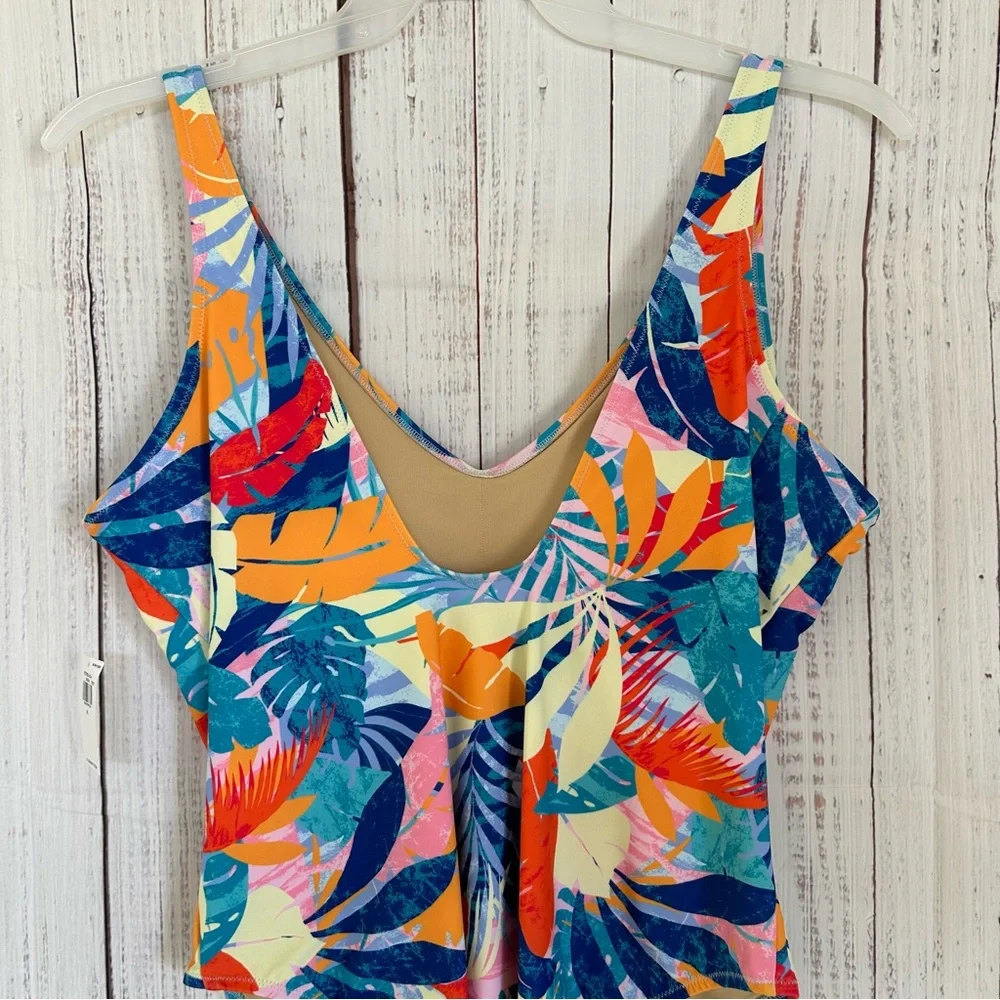 Old Navy Tropical Matching Printed One-Piece Swimsuit for Women